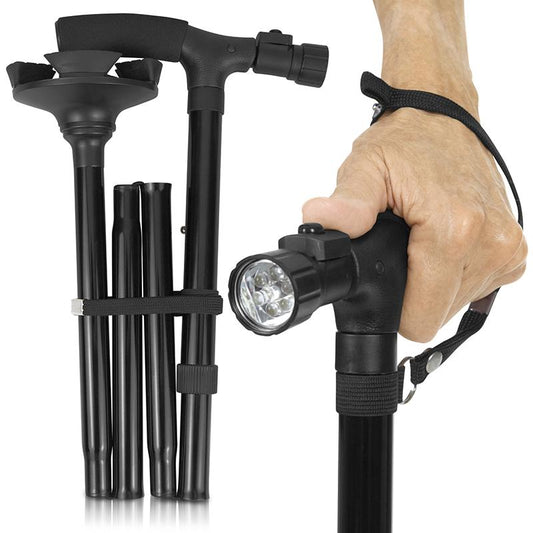 LED Folding Cane