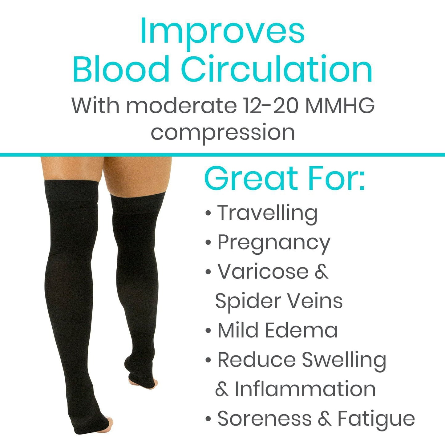 Thigh High Compression Stockings