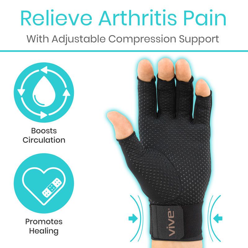 Copper Arthritis Gloves with Strap